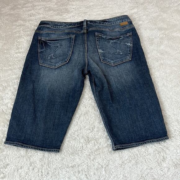 Silver Jeans Dee whiskered bermuda shorts, size 30 - Picture 2 of 10